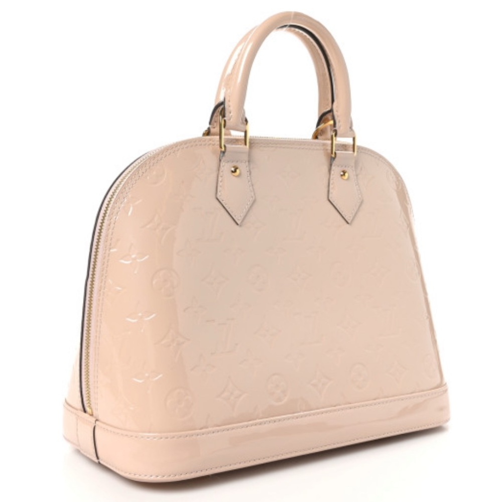 ❌SOLD❌ Louis Vuitton Alma PM Vernis Rose Angelique EUC - Picture 3 of 9